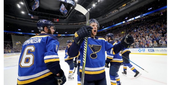 De sterke wil van St. Louis Blues-speler weigert te verliezen